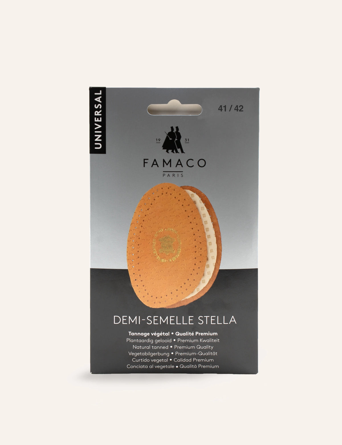 Demi-semelle Famaco - Taille 41 / 42 - Rivecour