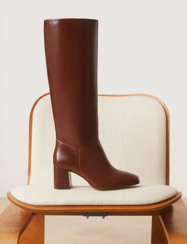 Bottes Cuir Cognac - Numéro 109 - Rivecour