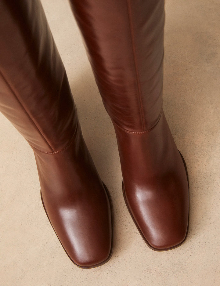 Bottes Cuir Cognac - Numéro 109 - Rivecour