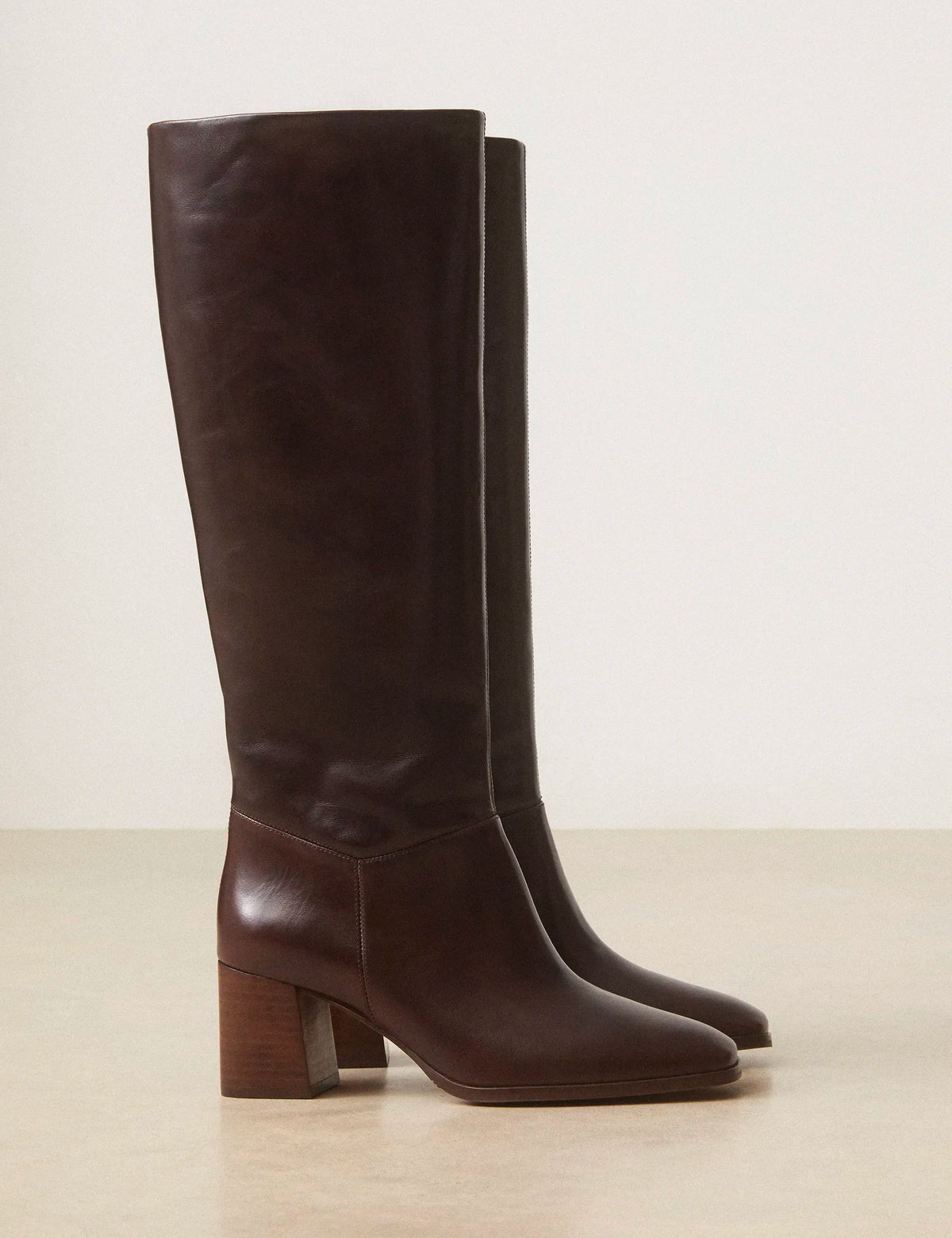 Bottes Cuir Marron Chocolat - Numéro 109 - Rivecour