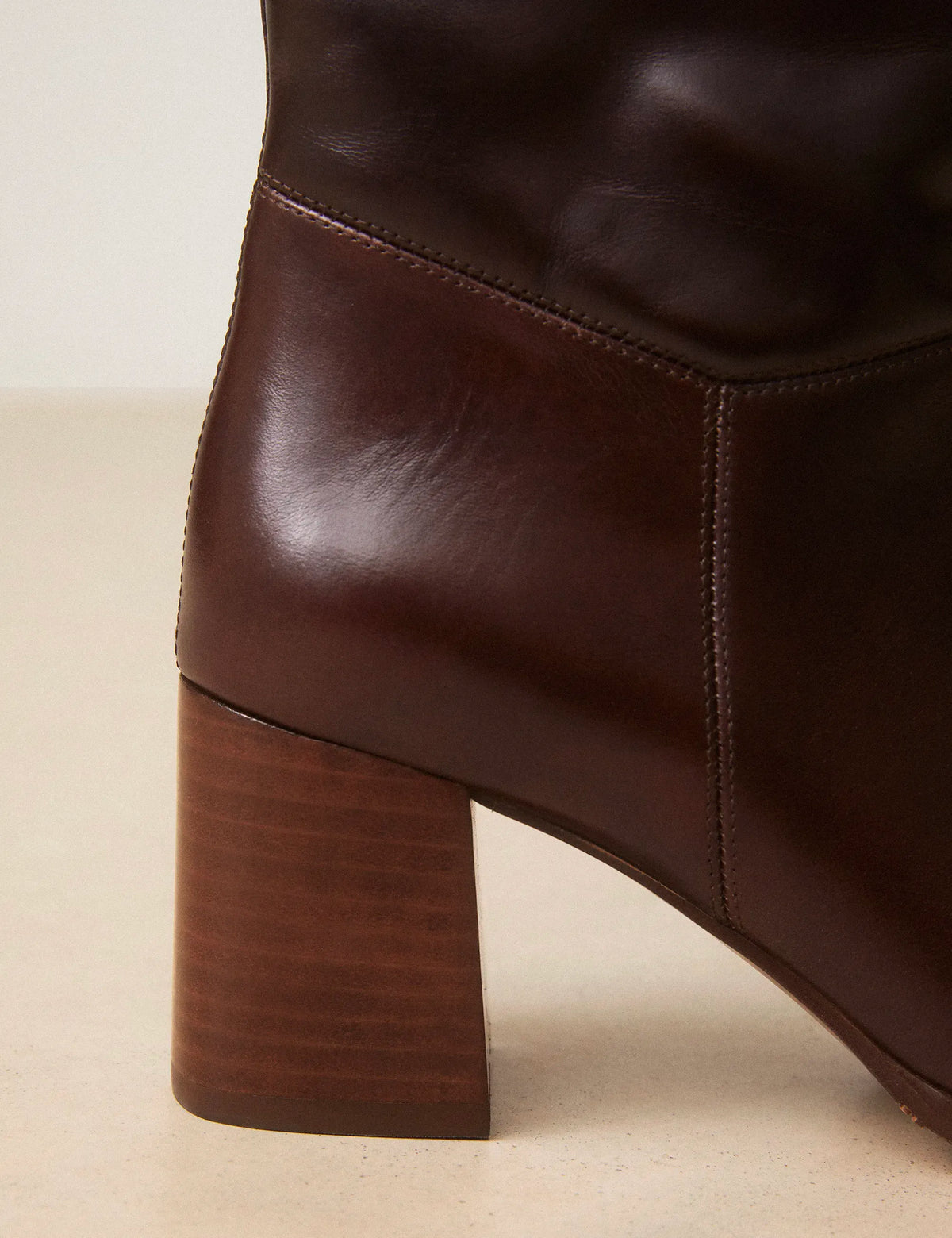 Bottes Cuir Marron Chocolat - Numéro 109 - Rivecour