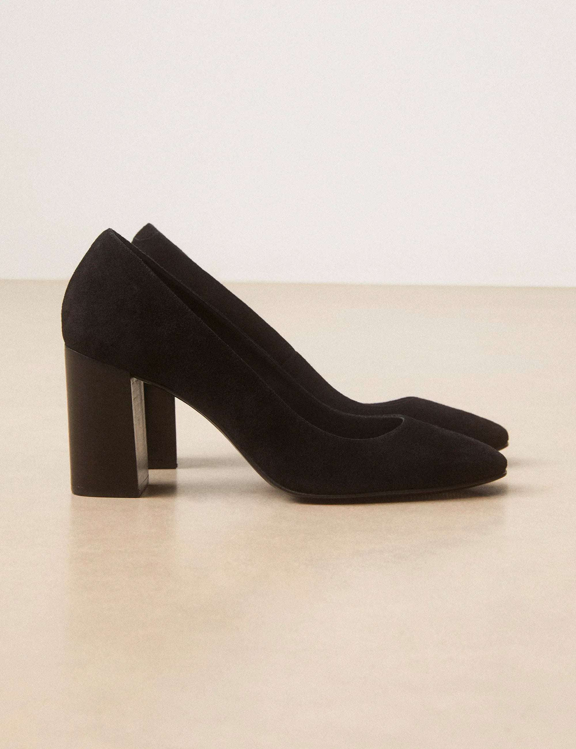 Escarpins Suède Noir - Numéro 121 - Rivecour