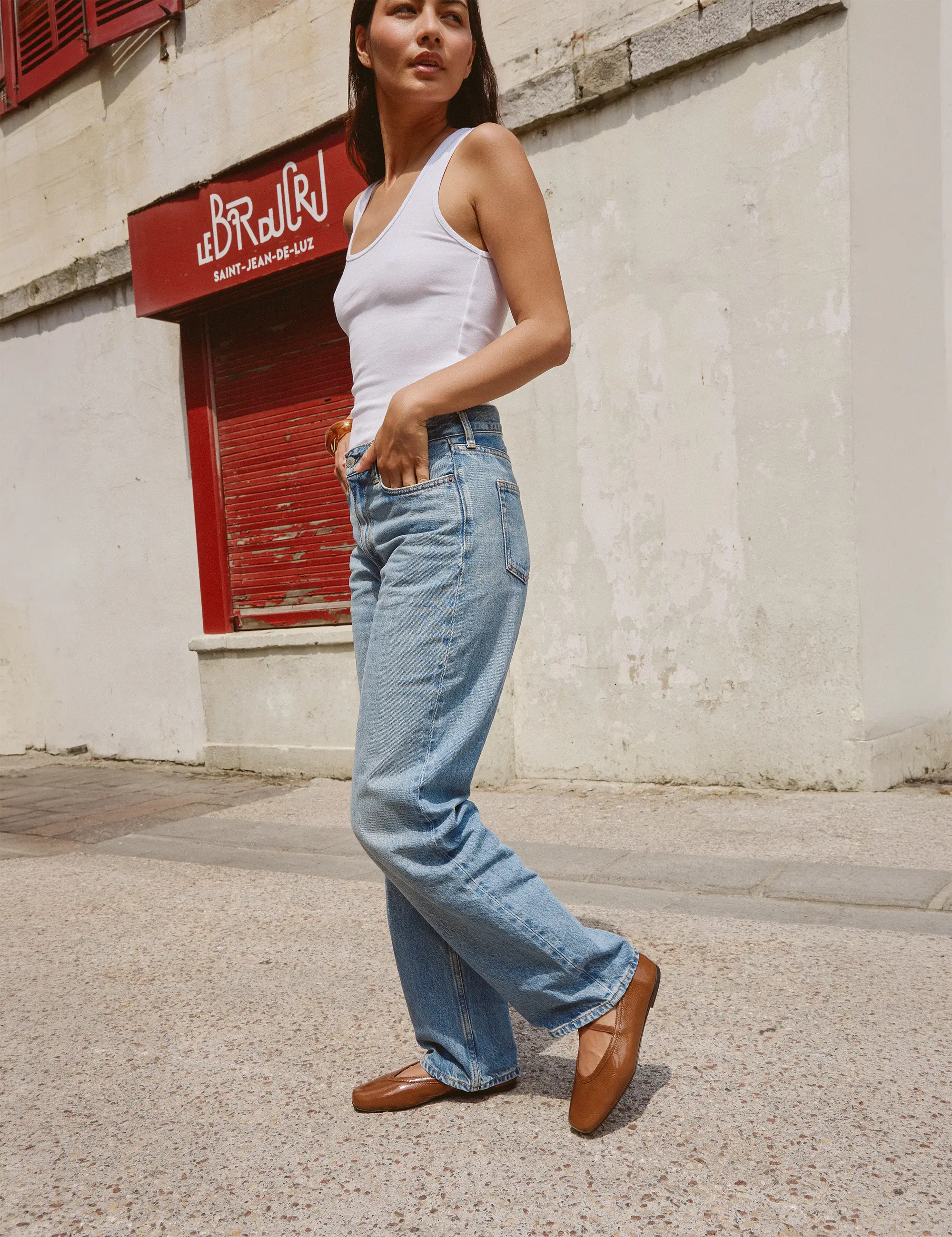 Ballerines Cuir Vernis Brun - Numéro 136 - Rivecour