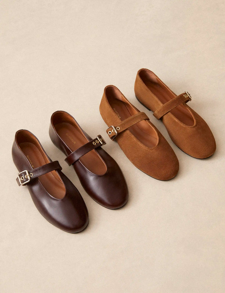 Mary Janes Cognac - Numéro 140 - Rivecour