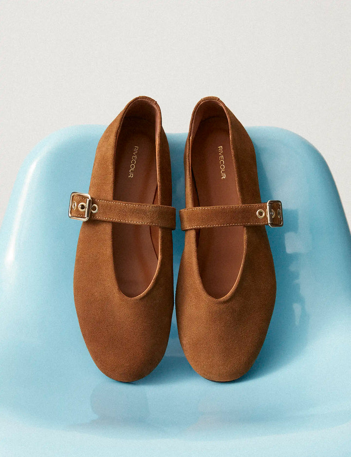 Mary Janes Cognac - Numéro 140 - Rivecour