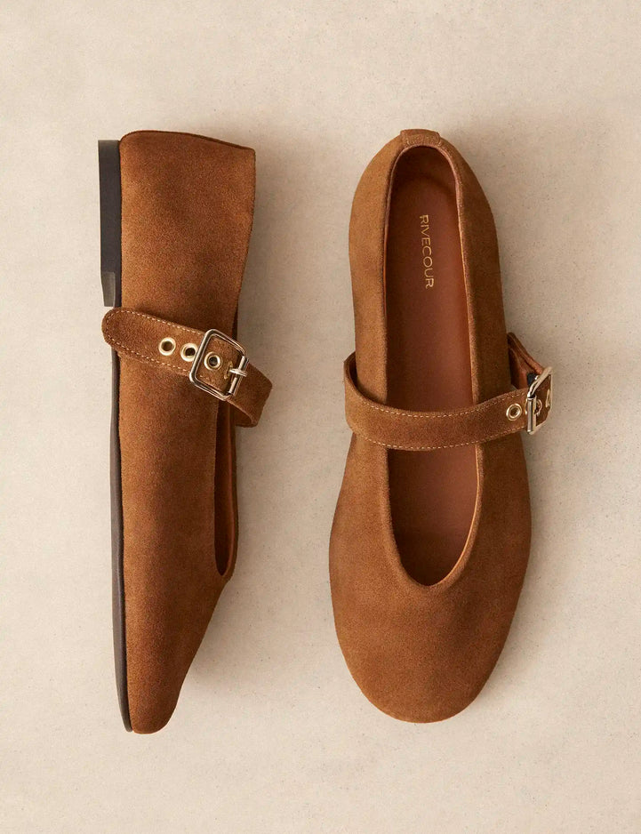 Mary Janes Cognac - Numéro 140 - Rivecour