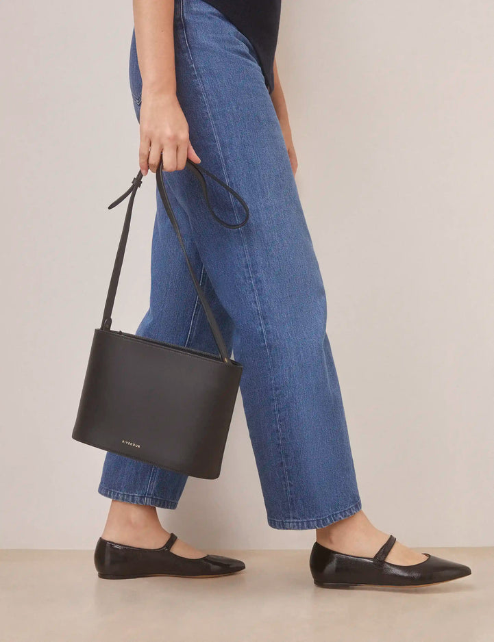 Ballerines Cuir Vernis Noir - Numéro 144 - Rivecour