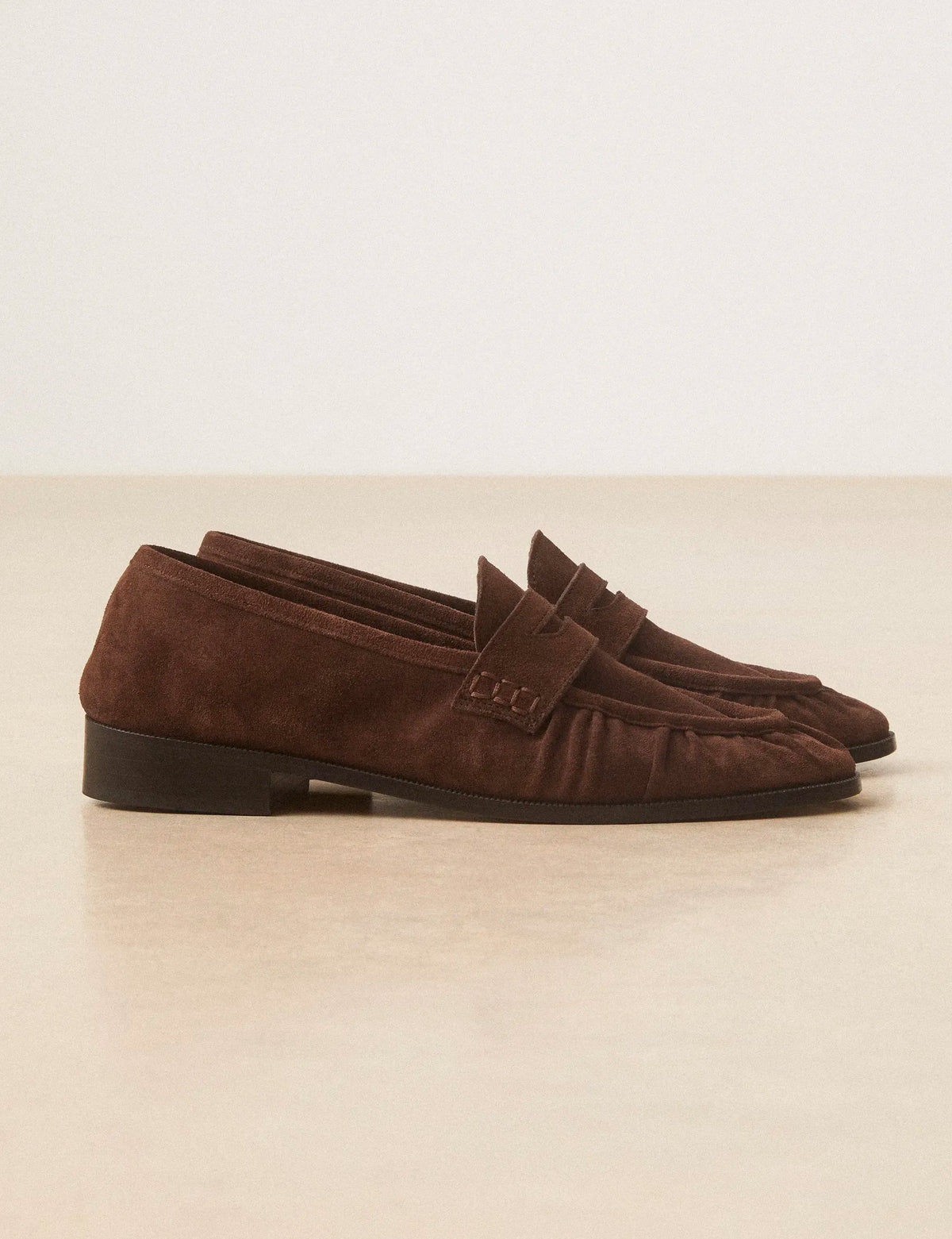 Mocassins Suède Marron Chocolat - Numéro 158 - Rivecour