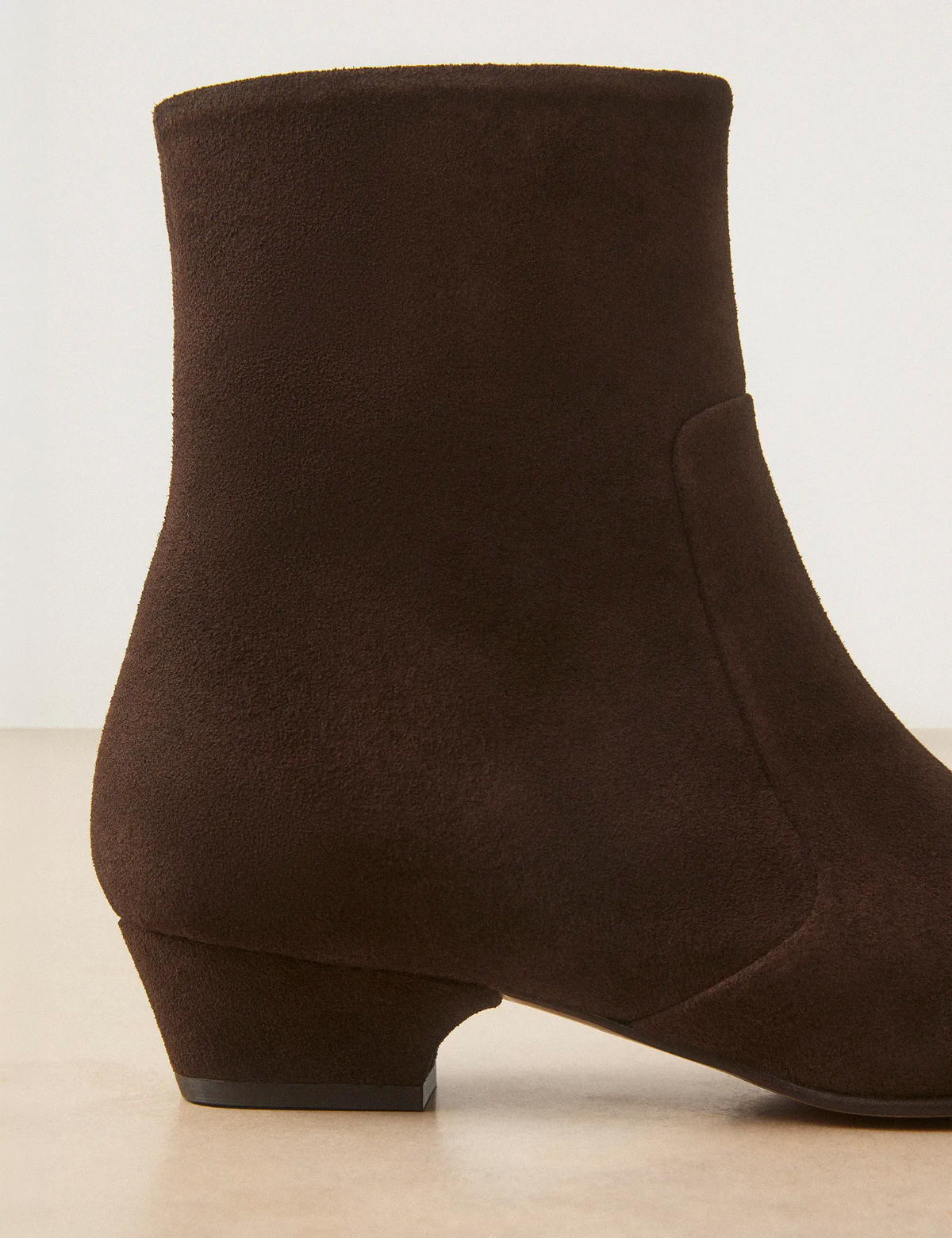 Bottines Plates Suède Marron Chocolat - Numéro 407 - Rivecour