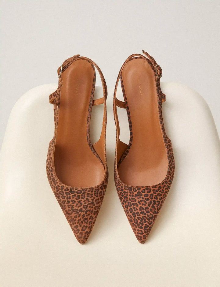 Pumps Leather Imprimé Léopard - Numéro 412 - Rivecour