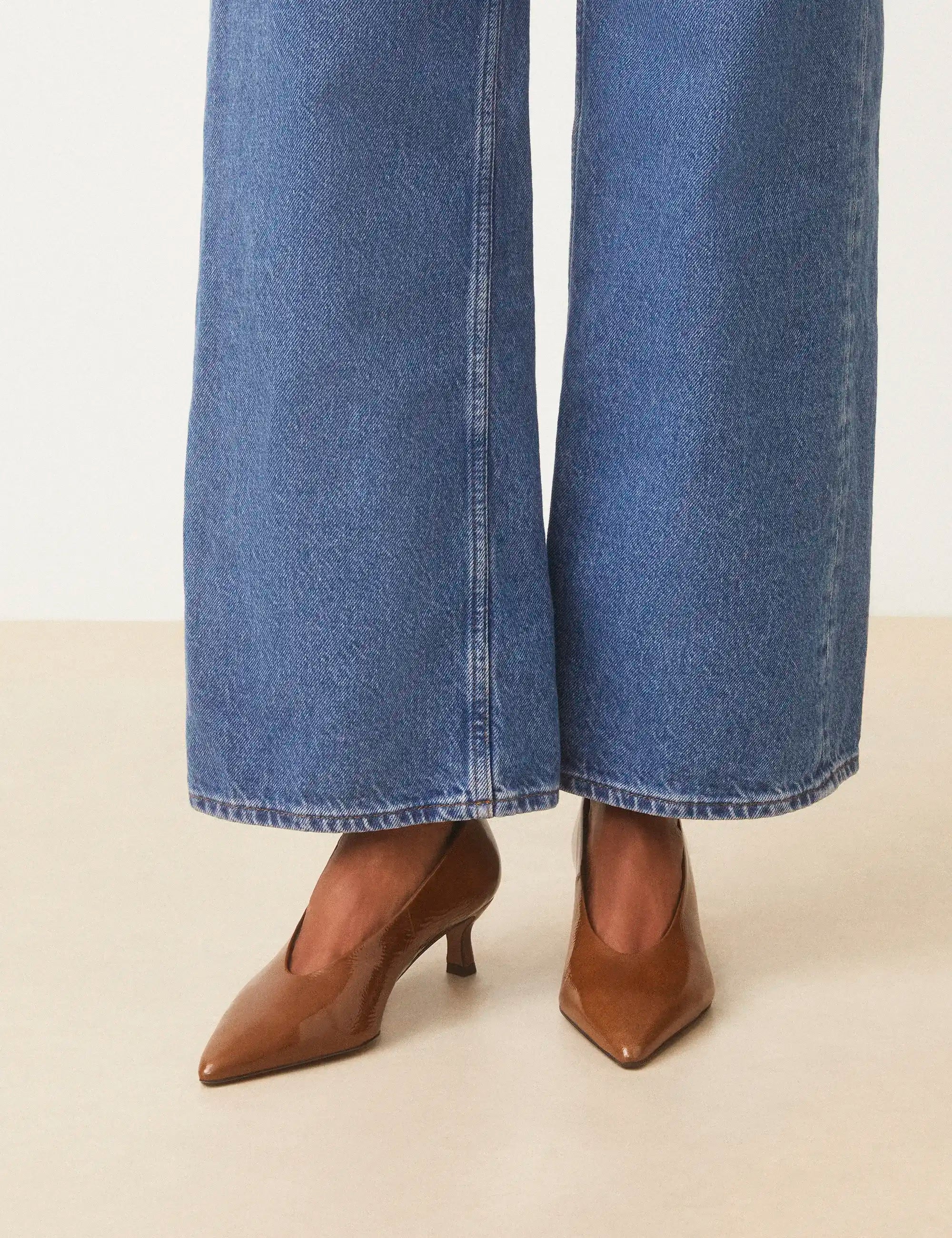 Escarpins Cuir Vernis Brun - Numéro 413 - Rivecour