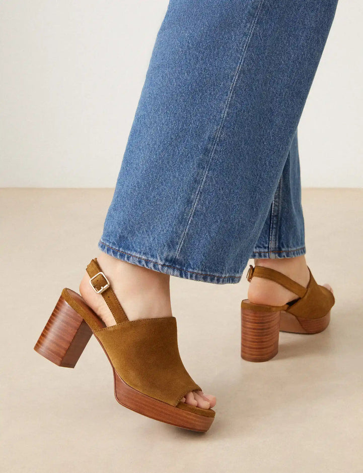 Platforms Suede Bark - Numéro 446 - Rivecour
