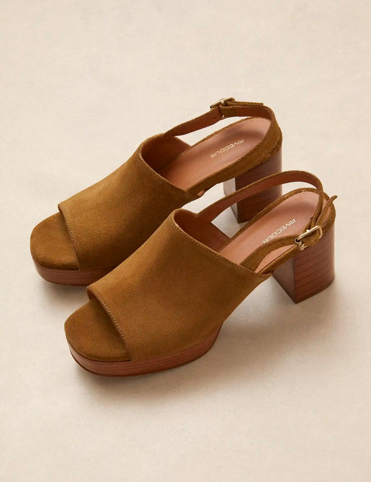 Platforms Suede Bark - Numéro 446 - Rivecour