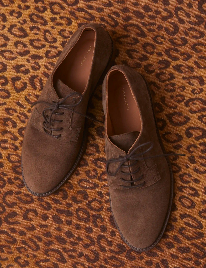 Derbies Suède Marron - Numéro 83 - Rivecour