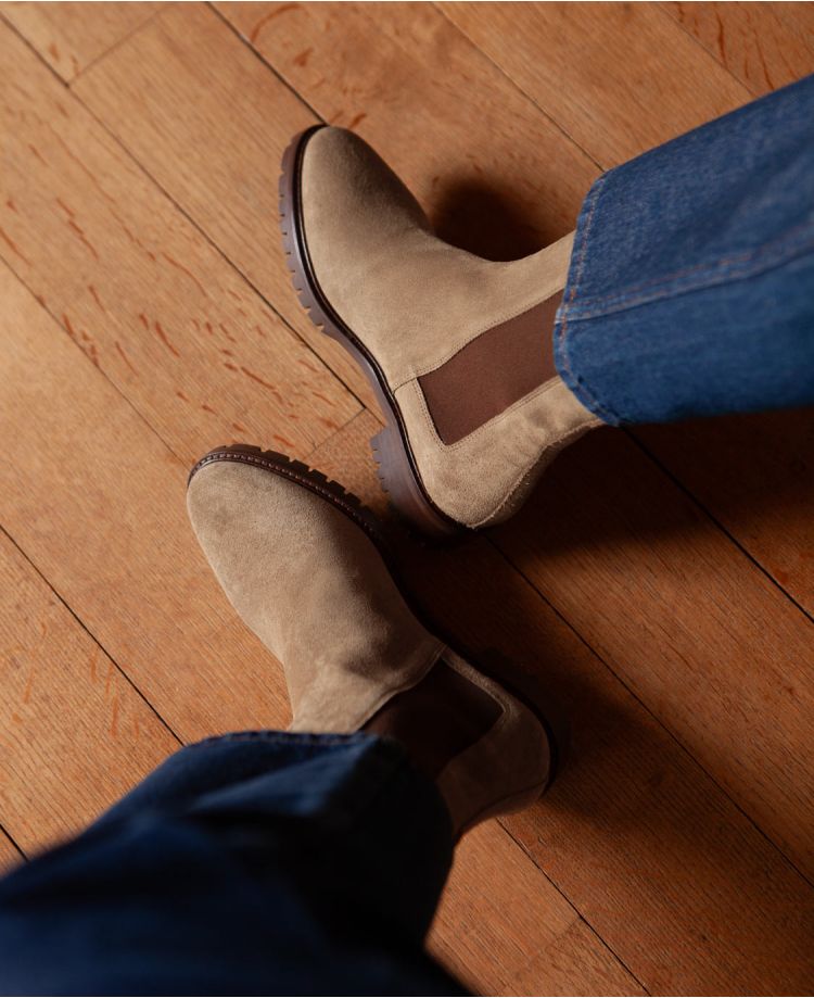 Bottines n°500 Taupe