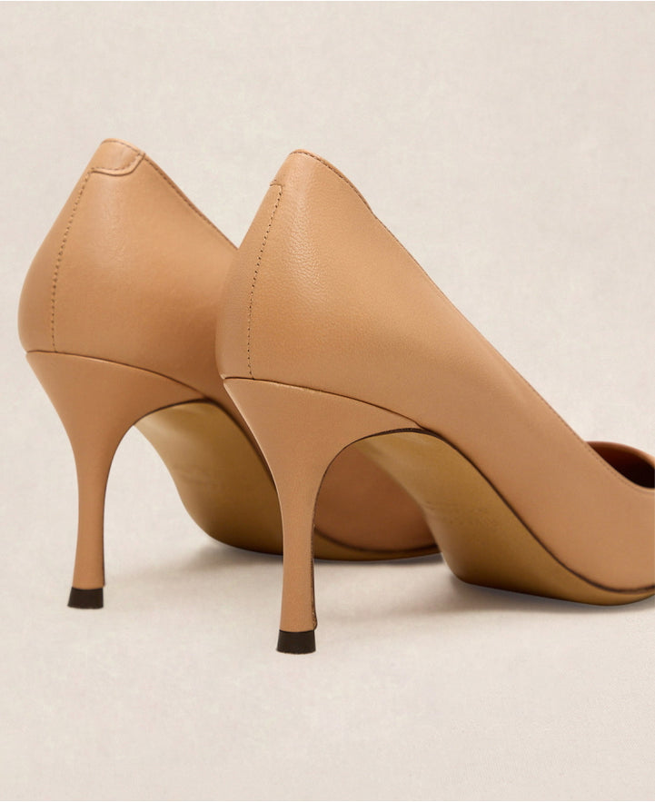 Escarpins n°175 Camel