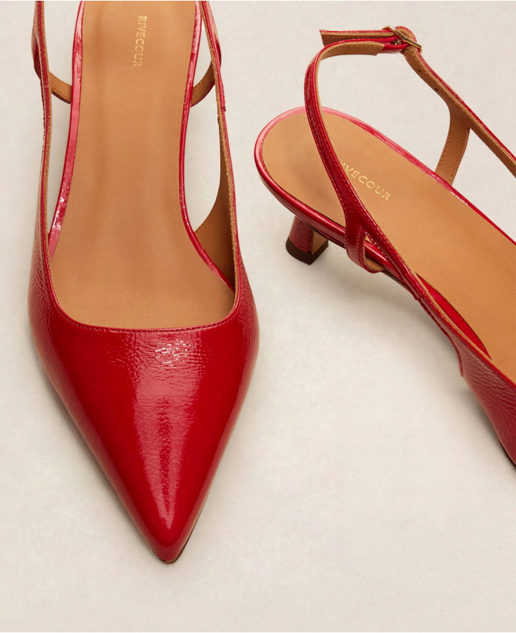 Escarpins n°412 Rouge