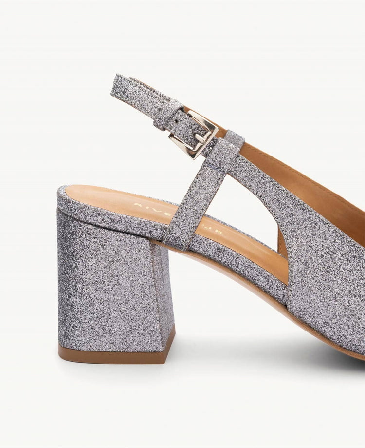 Escarpins n°617 Argent