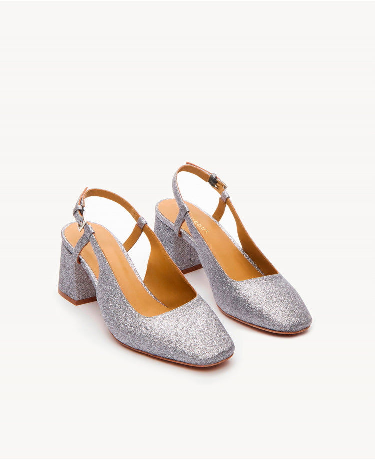 Escarpins n°617 Argent