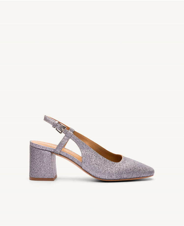 Escarpins n°617 Argent