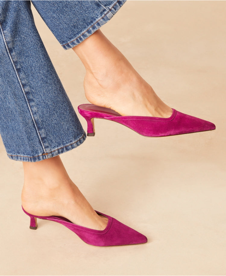 Mules n°415 Magenta