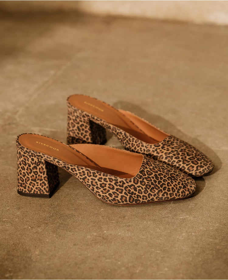 Mules n°604 Leopard