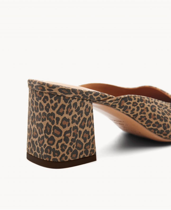 Mules n°604 Leopard