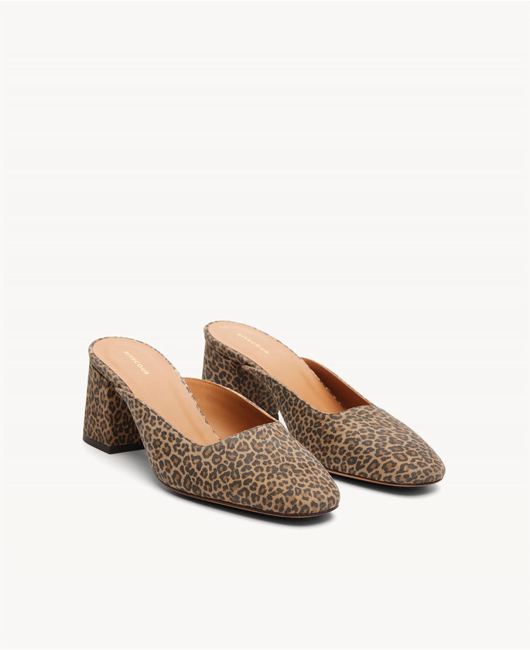 Mules n°604 Leopard