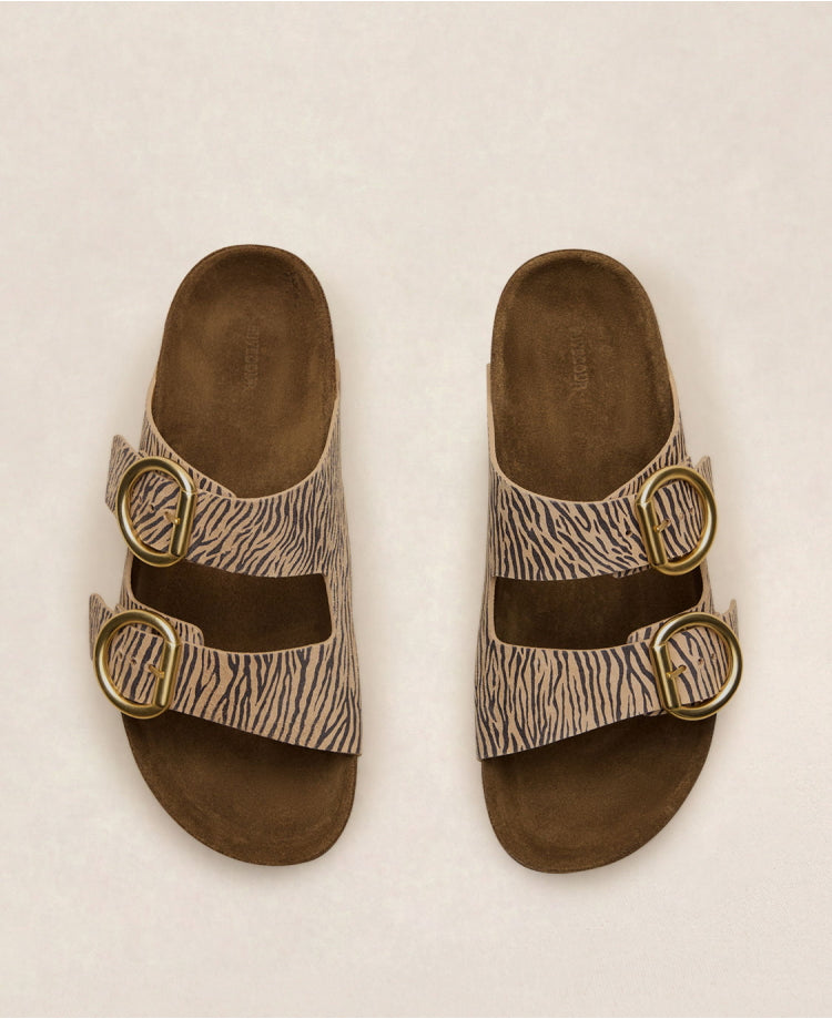 Mules n°62 Zèbre clair