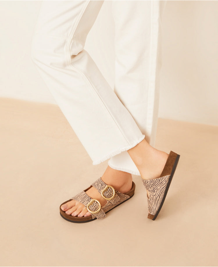 Mules n°62 Zèbre clair