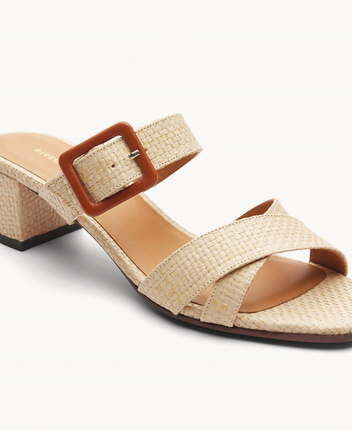 Mules n°904 Raphia