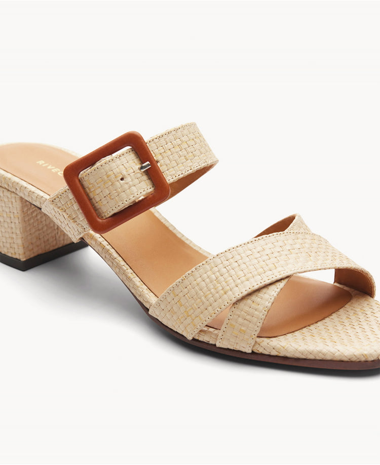 Mules n°904 Raphia