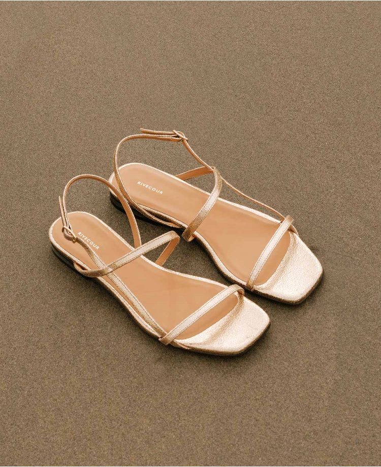 Sandales n°150 Doré