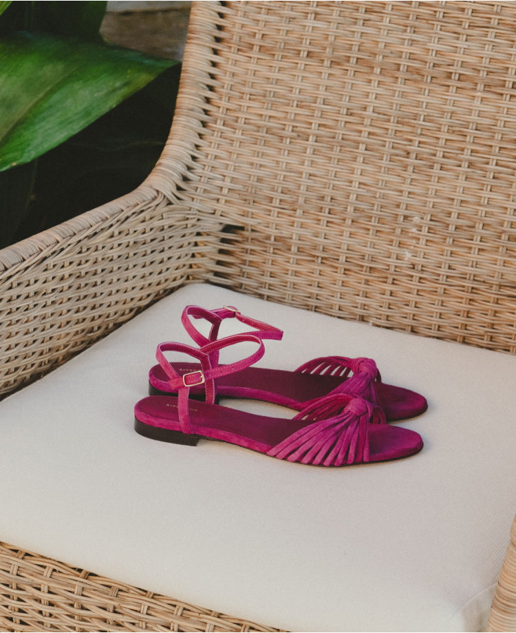 Sandales n°155 Magenta