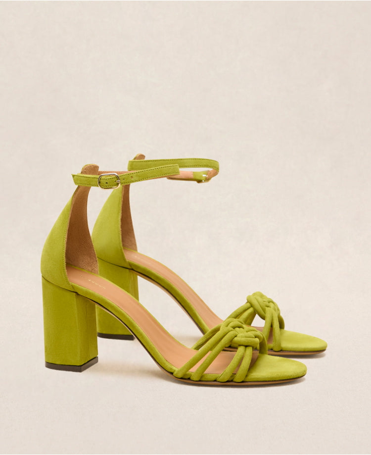 Sandals n°191 Green Prairie