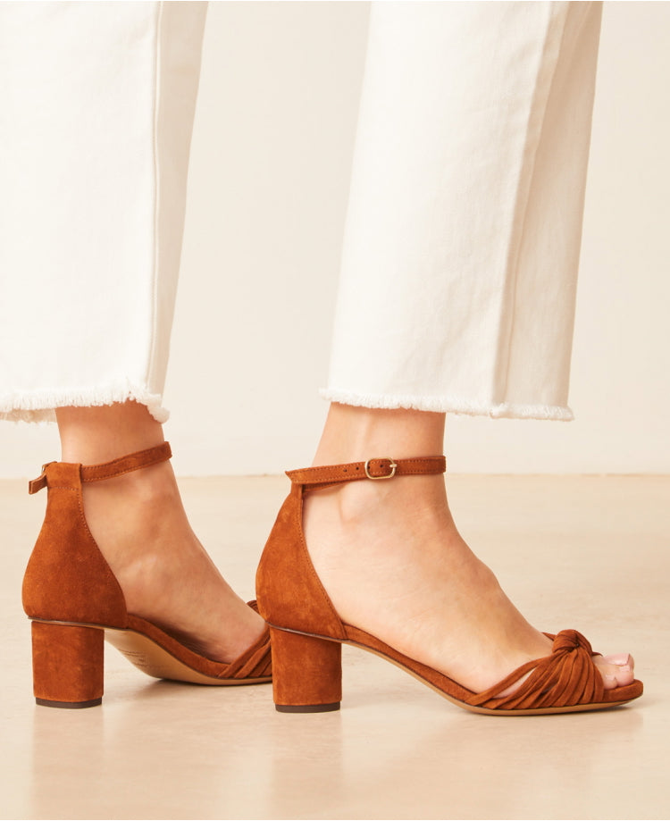 Sandales n°478 Cognac