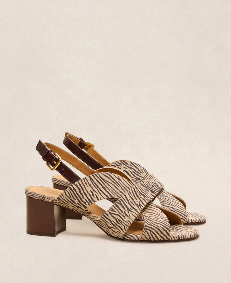 Sandals n°551 Zèbre Clair