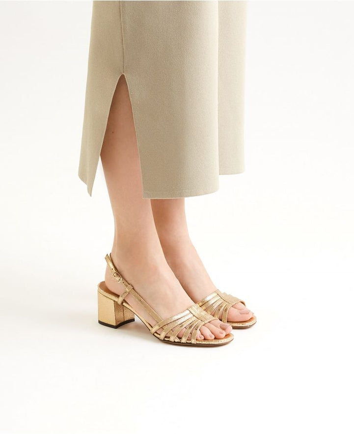 Sandales n°579 Doré