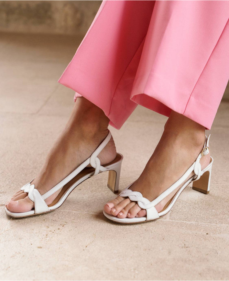 Sandales n°599 Blanc