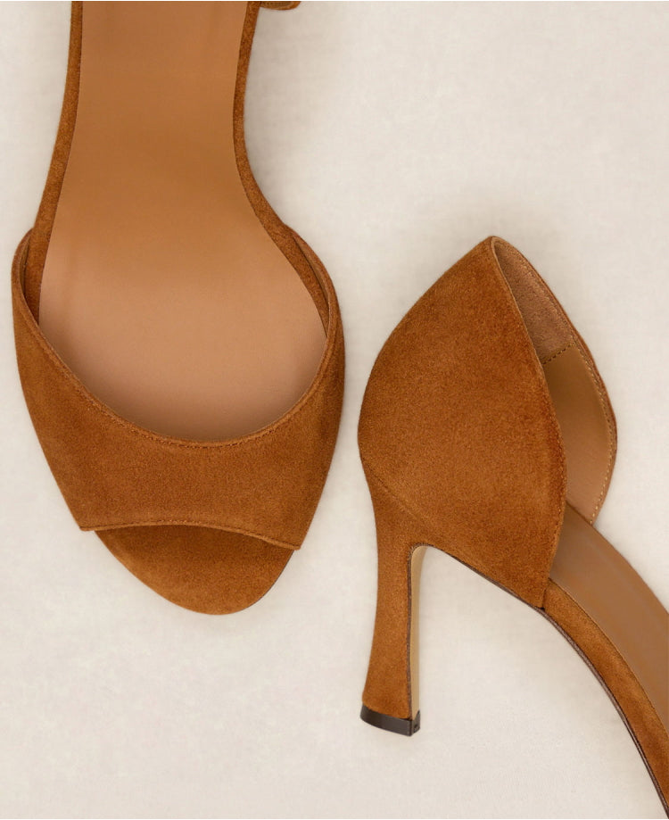 Sandales n°796 Cognac