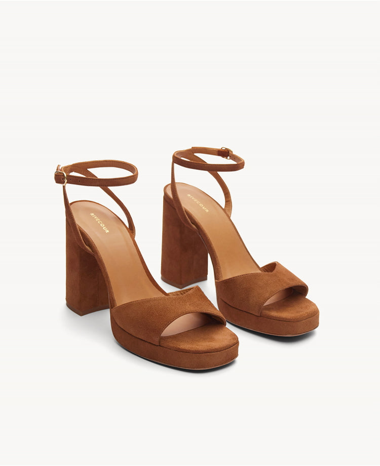 Sandales n°802 Havane