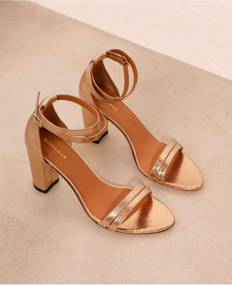 Sandales n°853 Doré