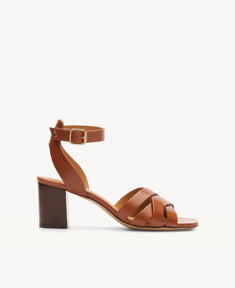 Sandales n°888 Cognac