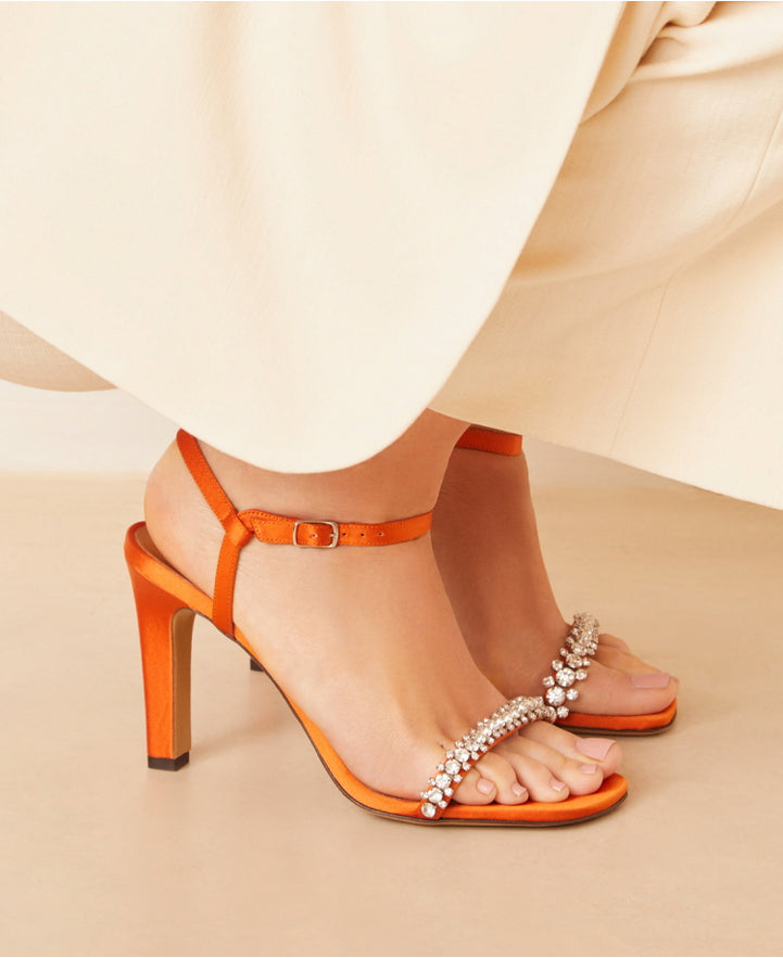 Sandales n°910 Orange