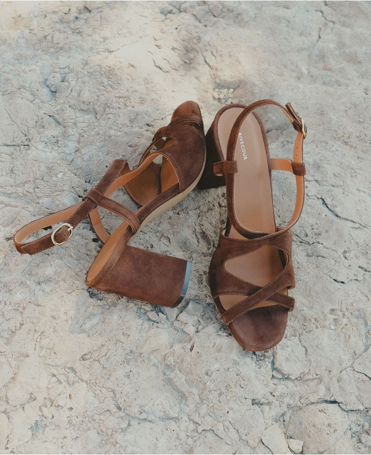Sandales n°953 Noisette