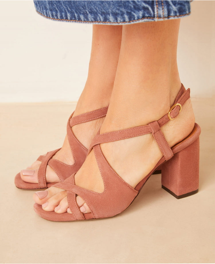 Sandales n°953 Rose Poudré